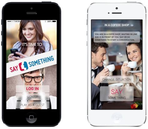 Not everyone is a professional linguist. Say Something - The iPhone Dating Practice Game | Indiegogo