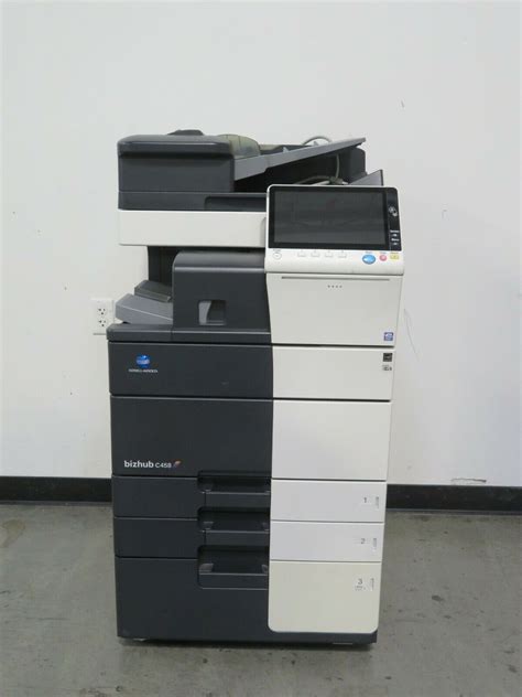 Of course, those are just rough figures, so do enquire at your local store, or whatever location it is, to ask for specific prices. Konica Minolta Bizhub C458 color copier Only 51K meter 45 ...