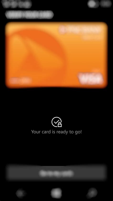 PNC cards can be added to wallet on L950 (AU)! : windowsphone