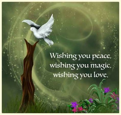 Wishing You Peace Magic And Love ༺ ༻ Namaste Self Care Love