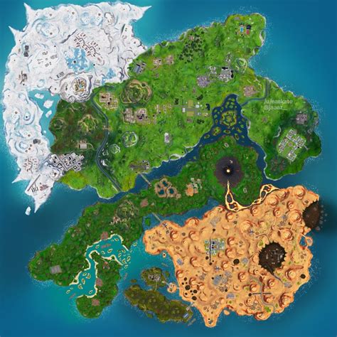 Favorite maps to easily revisit your favorite maps. Fortnite Islands Map Concept! Featuring New and Old POIs ...