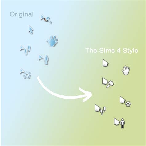 Mod The Sims The Sims 4 Cursors In The Sims 3