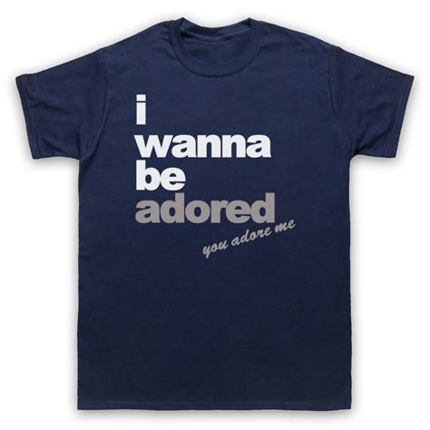 I Wanna Be Adored The Stone Roses Unofficial T Shirt Mens Ladies Kids