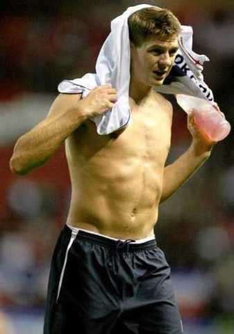 Shirtless Athletes More Sexy Pictures Of Soccer Player Stephen Gerrard