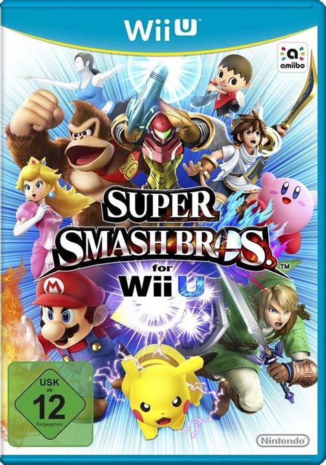 Nintendo Wiiu Super Smash Bros Nintendo Wii U Actionreiche Kämpfe Mit