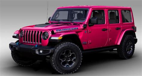 Jeep Wrangler Can Now Be Had In Tuscadero Pink