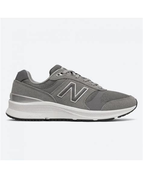 New Balance Suede S Wide Fit Mw880gr5 Running Trainers In Grey Grey