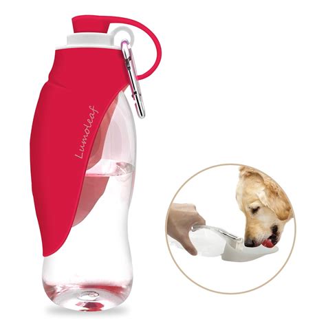 Lumoleaf Lwl1pk01 Portable Pet Water Bottle Reversible And Lightweight