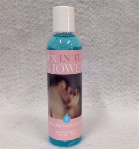 Sex In The Shower Lickable Warming Gel Luscious Berry 45oz Personal