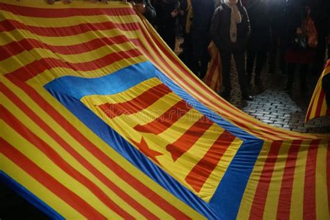 Catalan Independence Flag Editorial Stock Image Image Of Claim 106088089