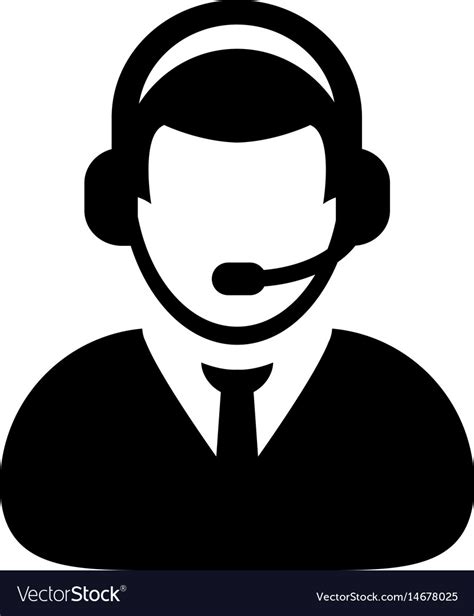 Customer Care Service And Support Icon Royalty Free Vector