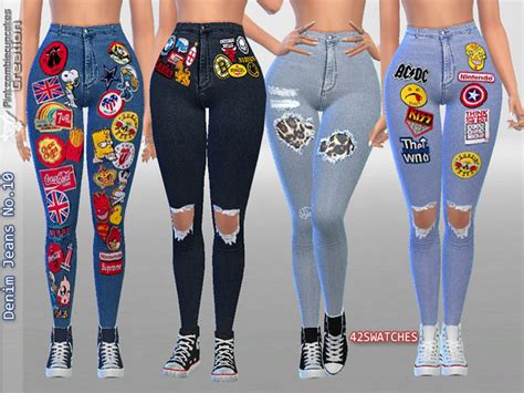 Denim Jeans No10 By Pinkzombiecupcakes At Tsr Sims 4