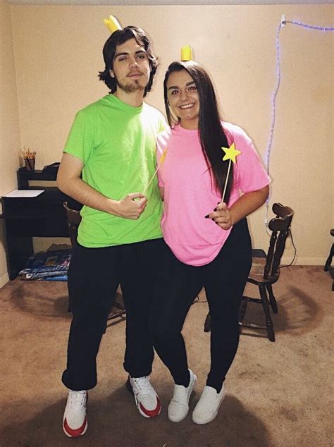 Cosmo and wanda are two of the six main characters in the fairly oddparents. #fairlyoddparents #cosmo #wanda #halloween #couplescostumes | Couples costumes, Halloween ...