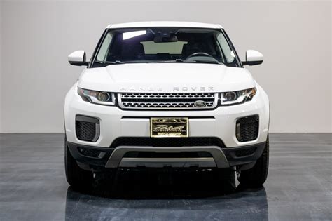 Used 2018 Land Rover Range Rover Evoque Se Sport Utility 4d For Sale