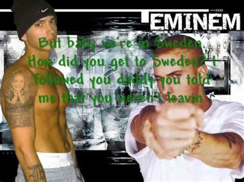 Eminem When I M Gone Lyrics Youtube