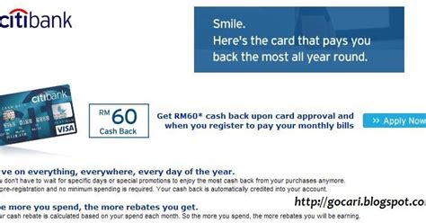 Citibank Credit Card Cash Rebate