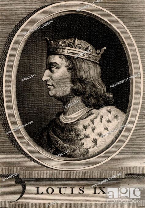 Louis Ix Known As St Louis 1215 70 A Member Of The Capetian Dynasty