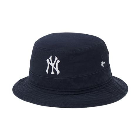 47 New York Yankees 47 Bucket Hat Navy Othello Kumamoto