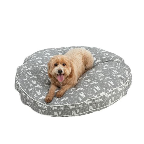 Snoozer® Pedigree Storm Indooroutdoor Round Dog Bed Dog Pillow Beds
