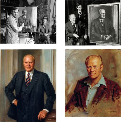 President Gerald Ford Everett Raymond Kinstler