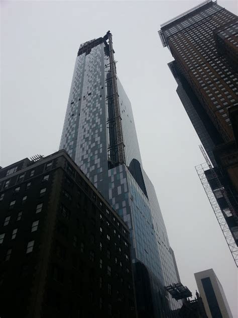 Construction Update One57 And 225 West 57th Street New York Yimby