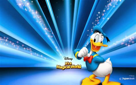 Disney Itsa Magical World Donald Duck Desktop Hd Wallpaper For Pc