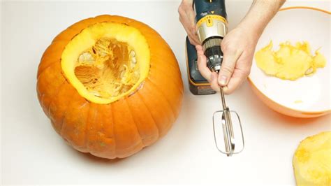 Check spelling or type a new query. Carving and cleaning out the inside of a Pumpkin with a ...