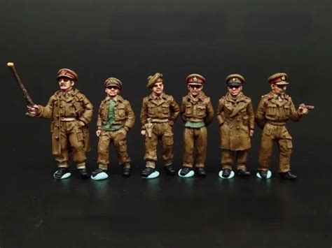 172 Scale Die Cast Resin Figure Wwii British Officer Model Kit