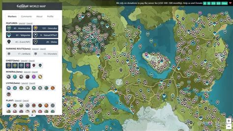 Welcome to our interactive map ! Genshin Impact Interactive World Map / Interactive map All ...
