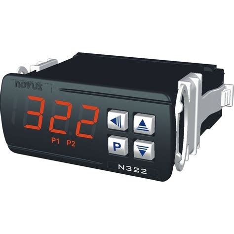 Controlador De Temperatura Digital N322 Series Novus Automation Inc