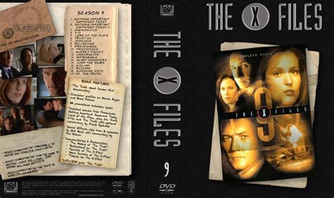 X Files The Complete 9th Season Tv Dvd Custom Covers 4x Files The