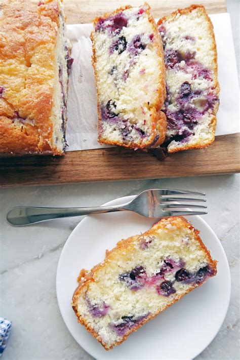 Classic Lemon Blueberry Loaf Cake Yay For Food