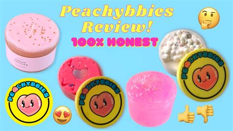 Peachybbies Slime Review 100 Honest Review Asmr No Talking Youtube