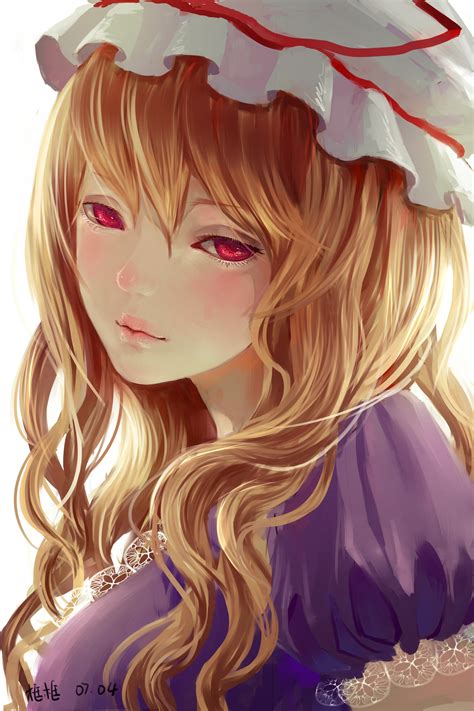 Character Touhou Blonde Anime Girl Realistic Wallpaper 2304x3456