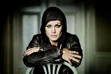 Danish Singer Lene Nystrøm From Aqua Wearing The Monocle Ring Mariablack Voice Singer