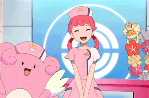 Alolan Nurse Joy Pokémon Sun And Moon Pokemon Sun Pokemon Pokemon Characters
