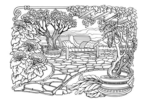 Coloring Pages Of The Secret Garden