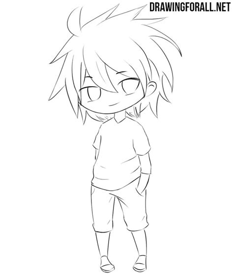 How To Draw A Chibi Man