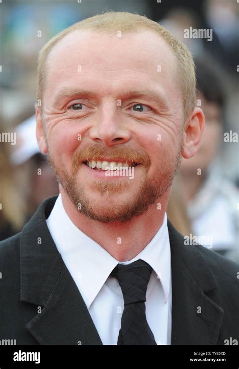 British Actor Simon Pegg Attends The National Movie Awards At Wembley