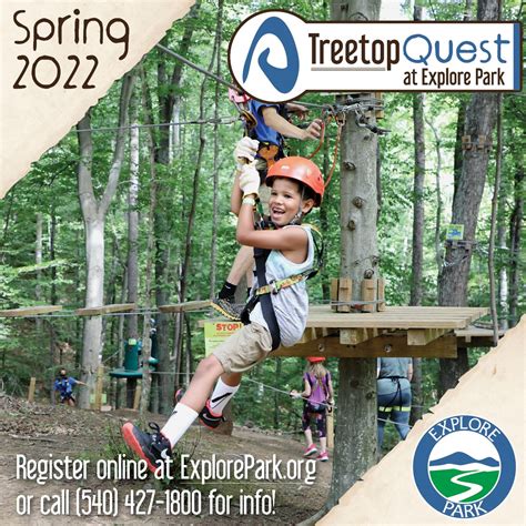 Roanoke County Parks On Twitter Treetop Quest Spring Operation Begins