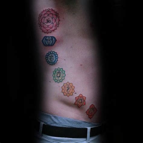 25 overwhelming rib tattoos for guys | creativefan. 40 Chakras Tattoo Designs For Men - Spiritual Ink Ideas