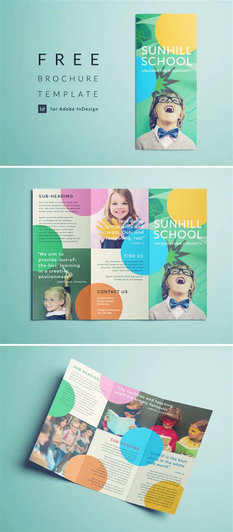 Student Brochure Template