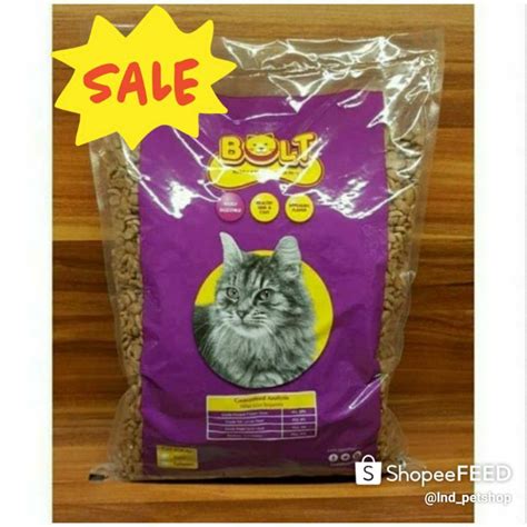 Yang import makanan lain kayak meo, nature bridege, cleo, dll. Makanan kucing / Cat Food Bolt Repacking Donut-lkan 1kg ...