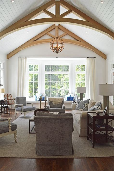 Vaulted Ceiling Ideas Living Room 17 Charming Living Room Designs