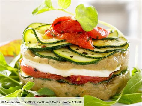 Millefeuille de légumes et mozzarella facile découvrez les recettes