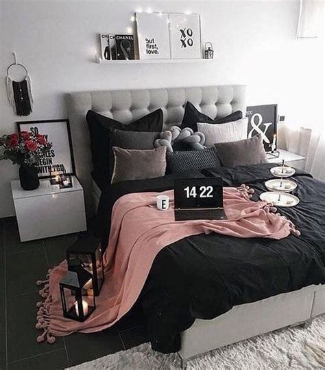 23 Top Guide Of Room Decor Bedroom Rose Gold And Black 45