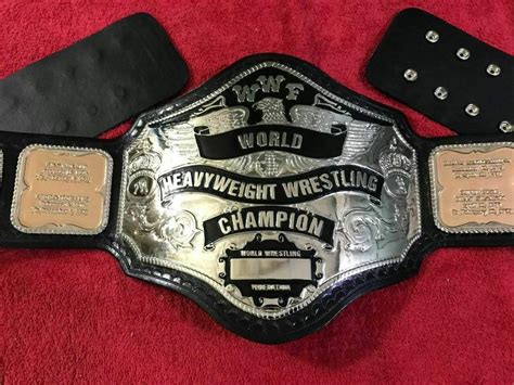 Wwf Hulk Hogan 85 Zinc Championship Belt Zees Belts