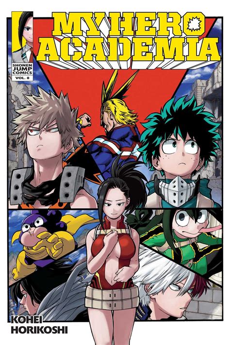 My Hero Academia Vol 8 Manga Capas De Quadrinhos My