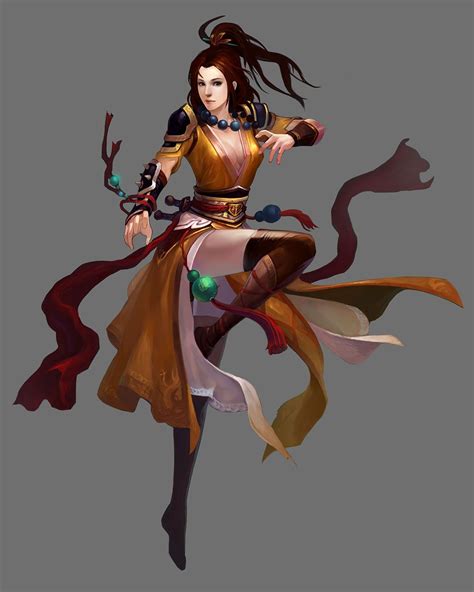 Female Monk Characters And Art Conquer Online Female Characters