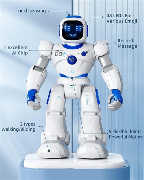 Ruko Robots Inteligentes 1088 Para Niños Robot Rc Interactivo